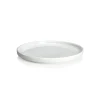 LA VAISSELLE DE L'ECONOME BLANCHE Coffret 4 assiettes 18 cm