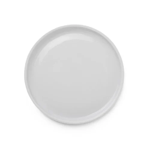 LA VAISSELLE DE L'ECONOME BLANCHE Coffret 4 assiettes 18 cm