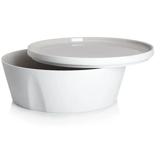 LA VAISSELLE DE L'ECONOME RUTABAGA Coffret bol droit et assiette 24 cm