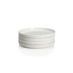 LA VAISSELLE DE L'ECONOME BLANCHE Coffret 4 assiettes 14 cm