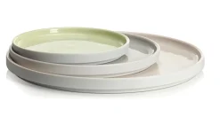 LA VAISSELLE DE L'ECONOME BLANCHE Coffret 4 assiettes 14 cm