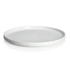 LA VAISSELLE DE L'ECONOME BLANCHE Coffret 4 assiettes 24 cm