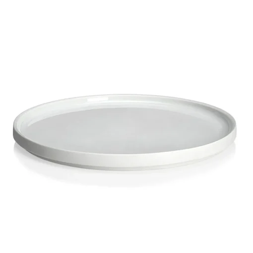 LA VAISSELLE DE L'ECONOME BLANCHE Coffret 4 assiettes 24 cm