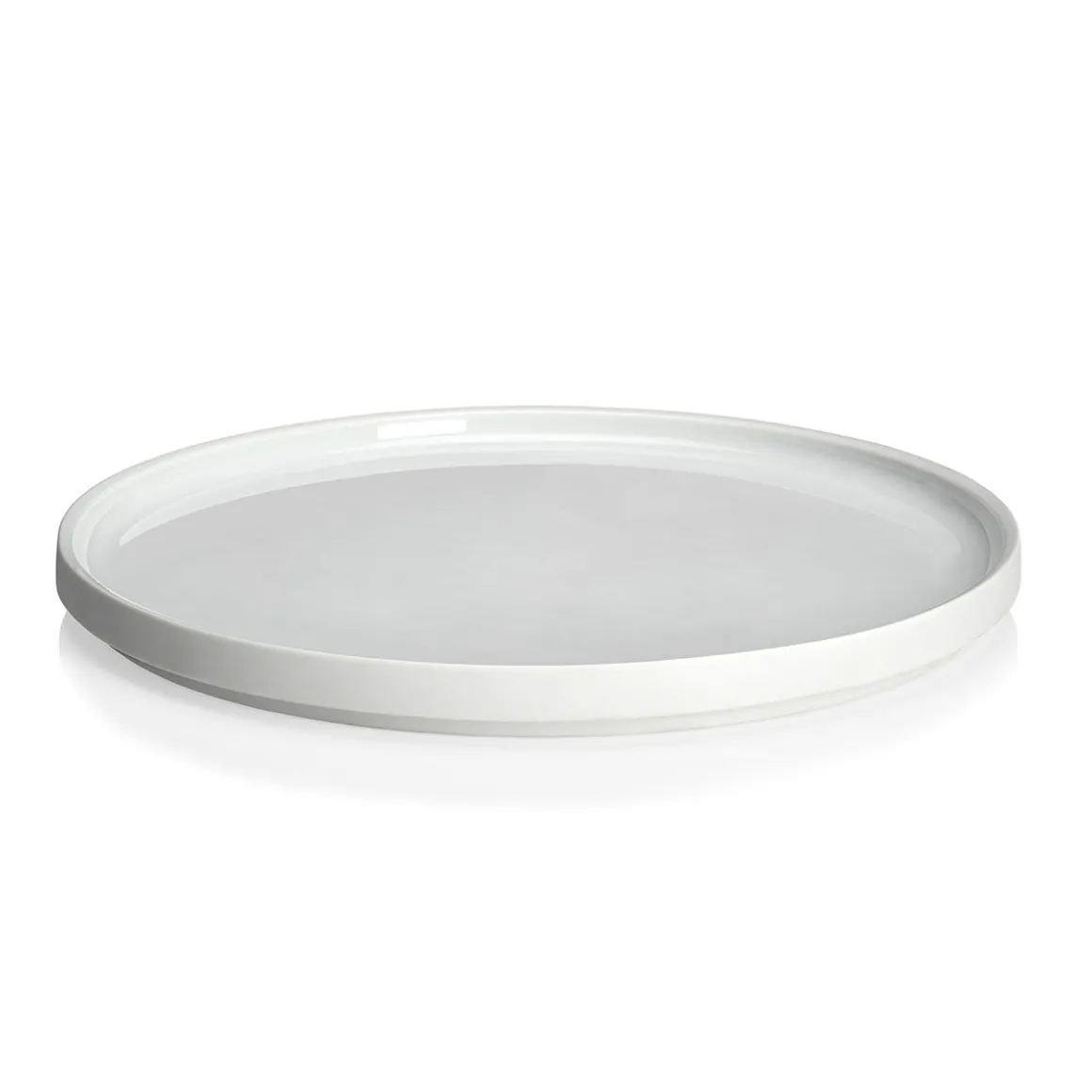 LA VAISSELLE DE L'ECONOME BLANCHE Coffret 4 assiettes 24 cm