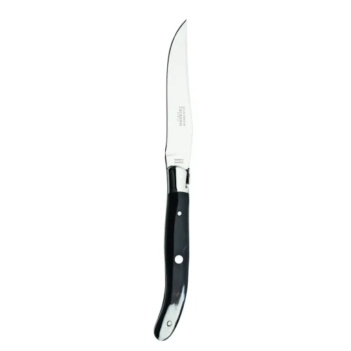 LAGUIOLE TABLE Couteau à steak corne noire