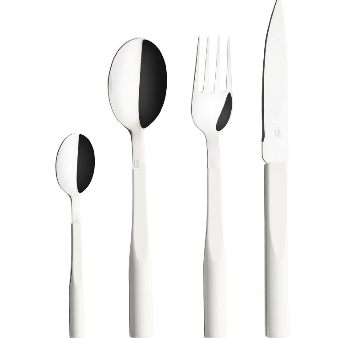 L'E STARCK BLANC NAVET Coffret 24 pièces