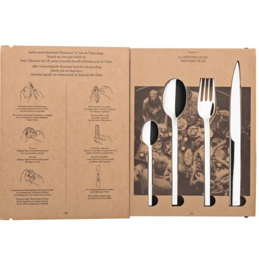 L'E STARCK MIROIR Coffret 24 couverts
