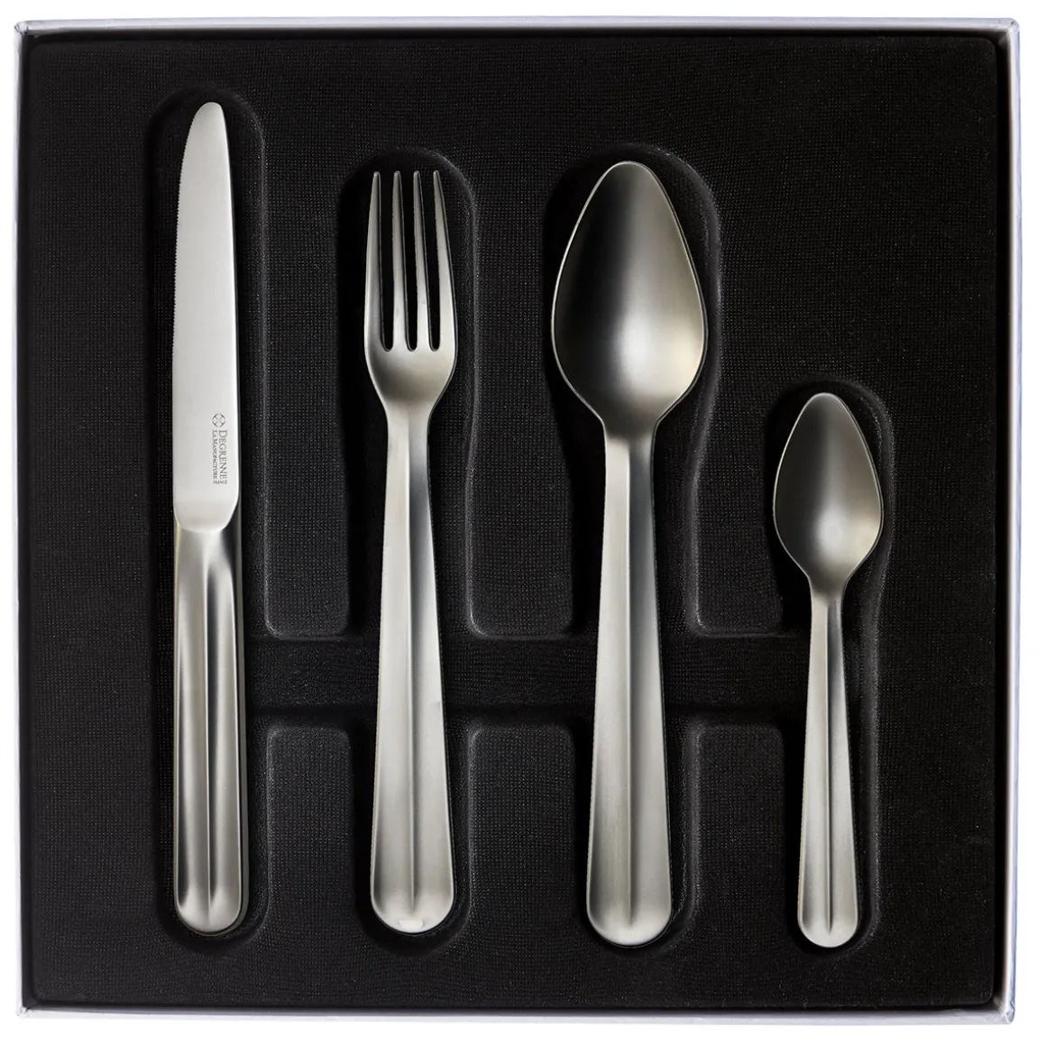 L'EMPREINTE N°2 MAT Coffret 24 couverts
