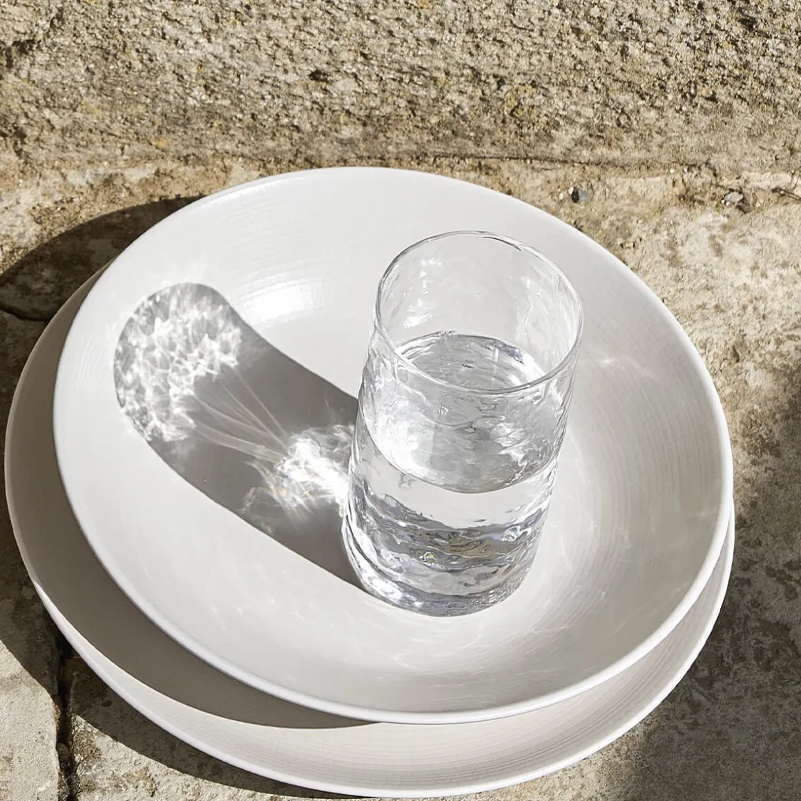 MODULO NATURE KAOLIN Assiette de présentation 31,5 cm
