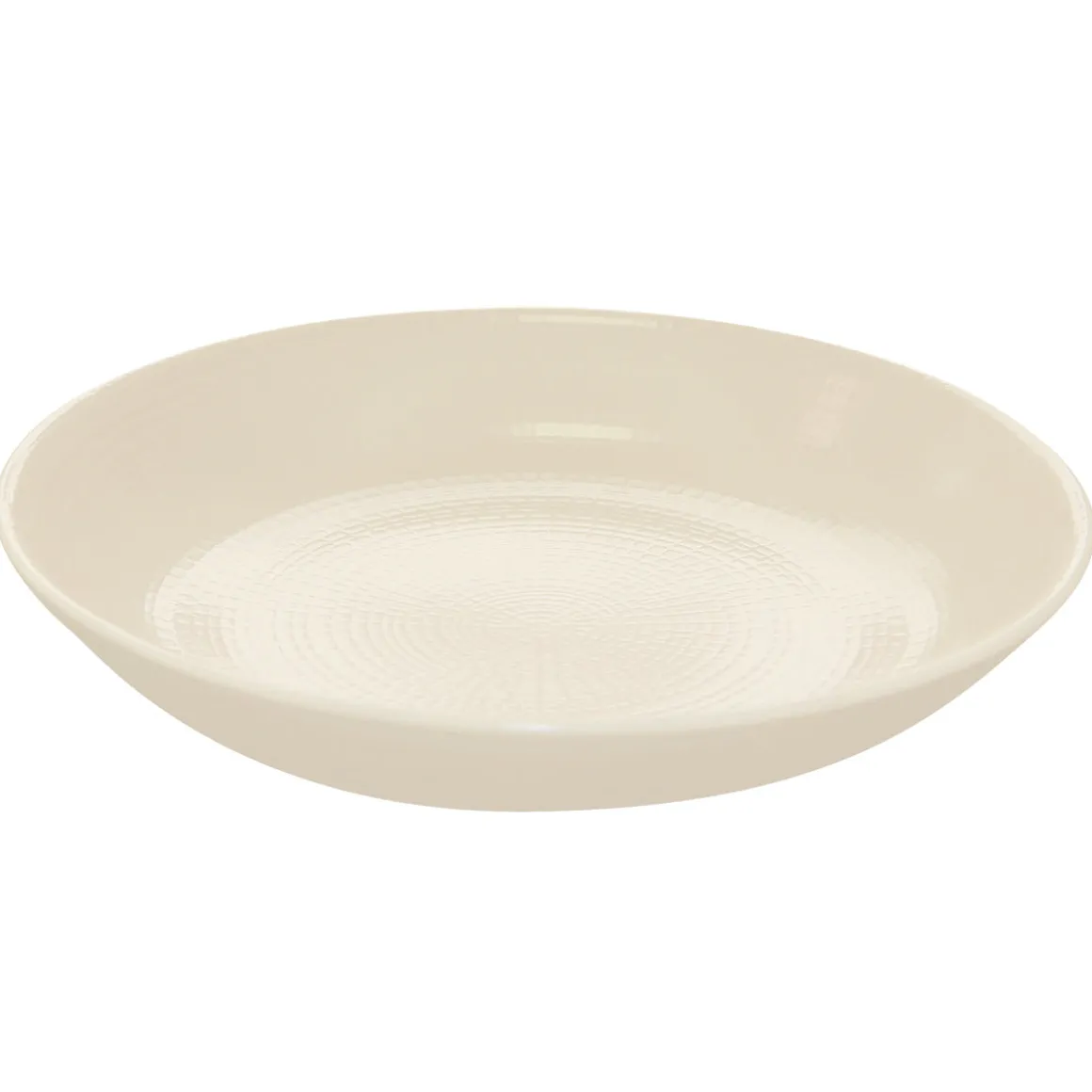 MODULO NATURE KAOLIN Grande assiette creuse 21 cm