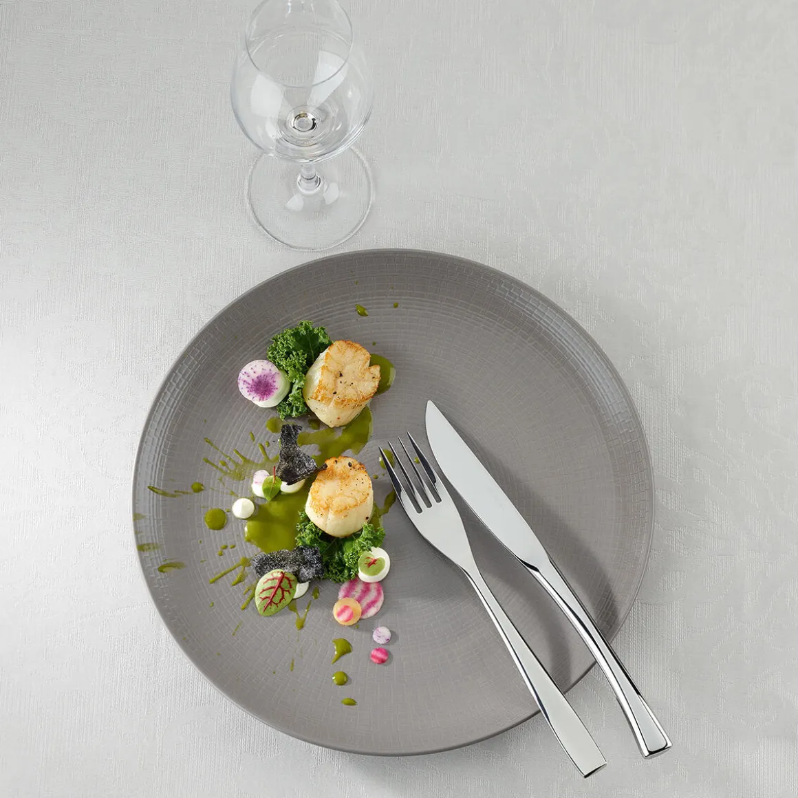 MODULO NATURE TERRE D'OMBRE Assiette à dessert 21 cm