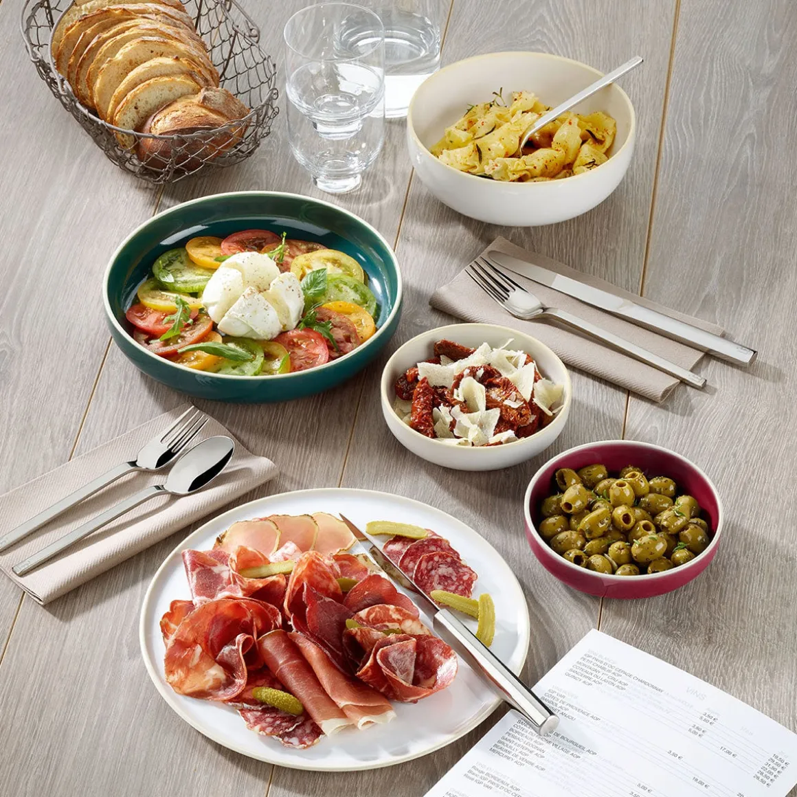 MONDO CRISTAUX DE SEL Assiette 26 cm