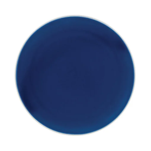 MONDO INDIGO Assiette à dessert extra-plate 20 cm