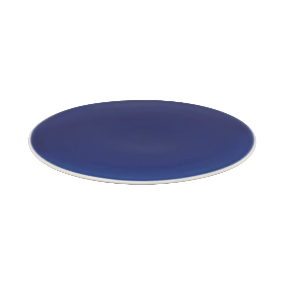MONDO INDIGO Assiette à dessert extra-plate 20 cm