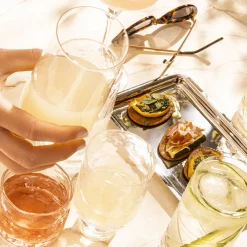 NEWPORT LOUNGE Coffret 4 verres à whisky 37 cl