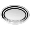NEWPORT TABLE Plat ovale 38 x 25 cm