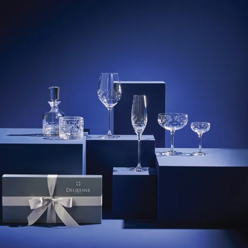 NEWPORT TWIST Coffret 6 flûtes à champagne 21 cl