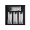 NEWPORT TWIST Coffret 4 gobelets hauts 37 cl