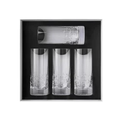 NEWPORT TWIST Coffret 4 gobelets hauts 37 cl