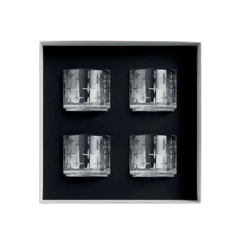 NEWPORT TWIST Coffret 4 gobelets bas 25 cl