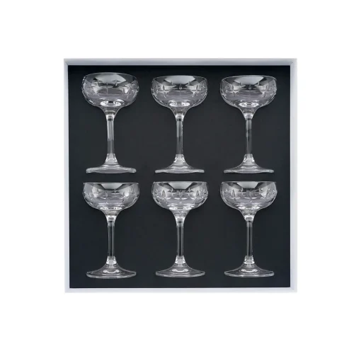 NEWPORT TWIST Coffret 6 verres à liqueur 7,5 cl