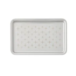 NEWPORT TWIST Plateau rectangulaire 22x14 cm