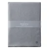 NUANCES COTON & LIN GRIS DEGRENNE Nappe rectangulaire 180 x 250 cm