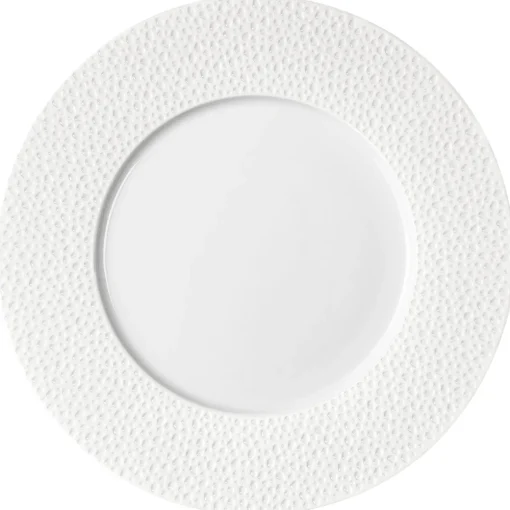 PERLES DE ROSEE BLANCHES Assiette de présentation 32 cm
