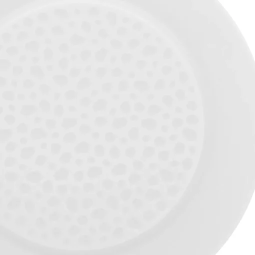 PERLES DE ROSEE BLANCHES Assiette à pain 14 cm
