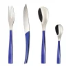 QUARTZ MIROIR BLEU CELESTE Coffret 24 couverts
