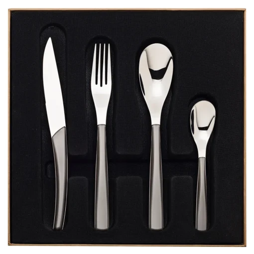 QUARTZ MIROIR CEPE Coffret 24 couverts