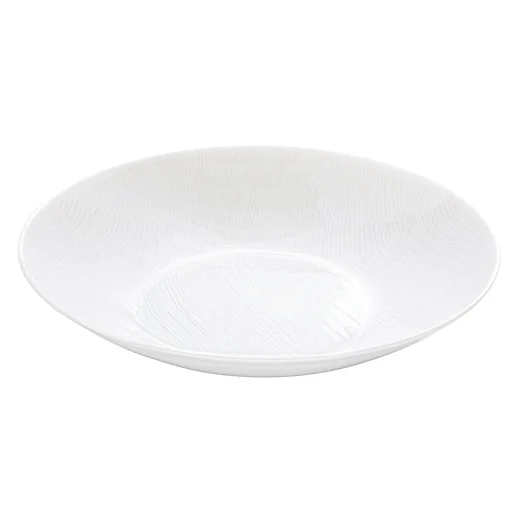RIVAGE BLANC Assiette coupe ronde 24cm