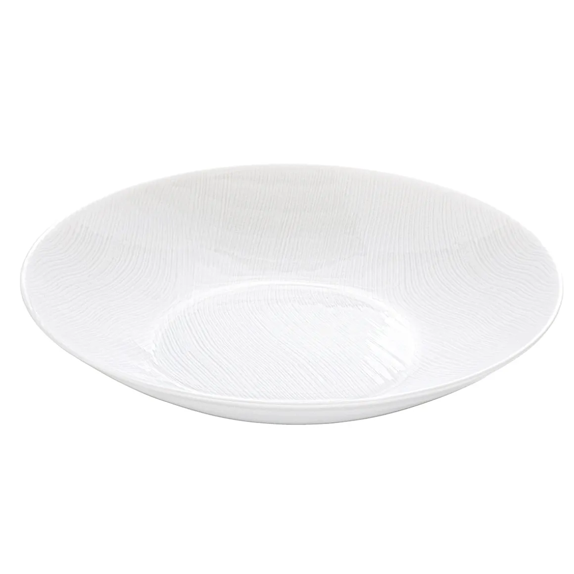 RIVAGE BLANC Assiette coupe ronde 24cm