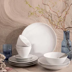 RIVAGE BLANC Assiette de présentation 32cm