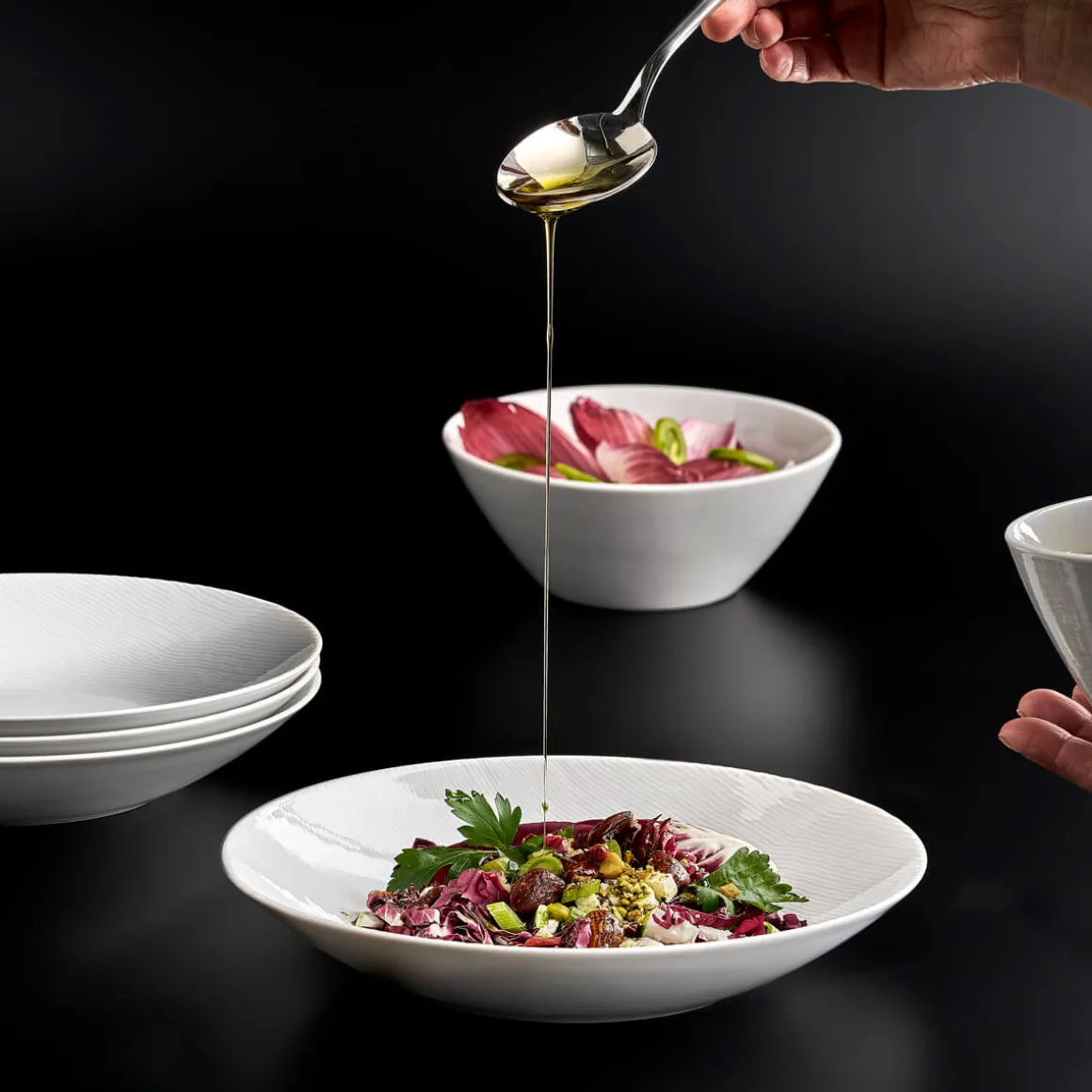 RIVAGE BLANC Assiette de présentation 32cm