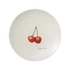 SAISONS Coffret 4 assiettes 19 cm fruits