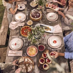 SAISONS Coffret 4 assiettes 19 cm fruits