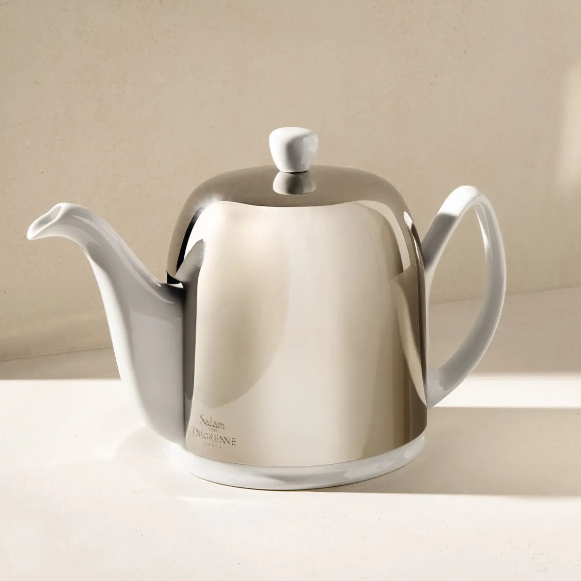 SALAM CLASSIQUE Théière 8 tasses cloche miroir