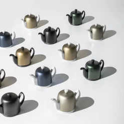 SALAM MINERALE Théière 6 tasses cloche bronze