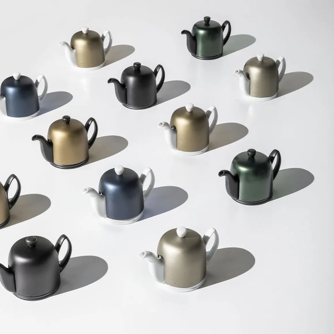 SALAM MINERALE Théière 6 tasses cloche bronze