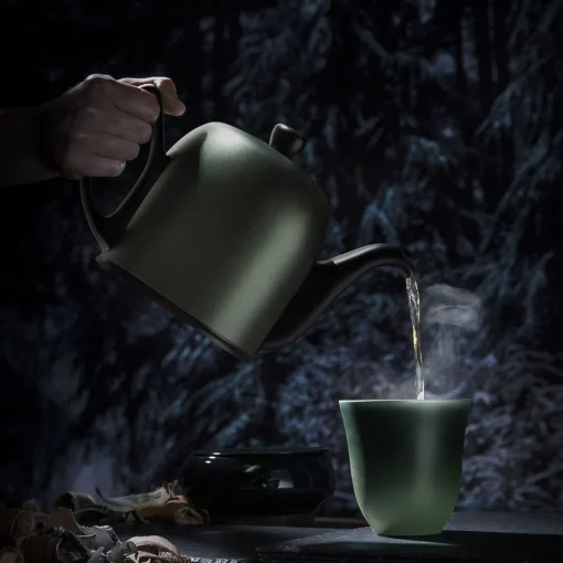 SALAM MINERALE Théière 4 tasses cloche emeraude