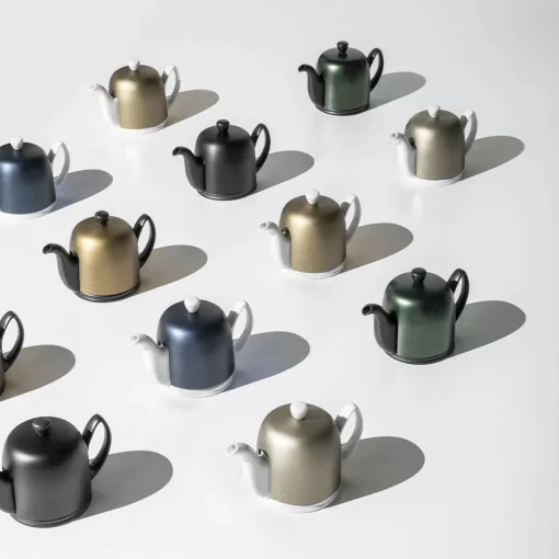 SALAM MINERALE Théière 6 tasses cloche noire