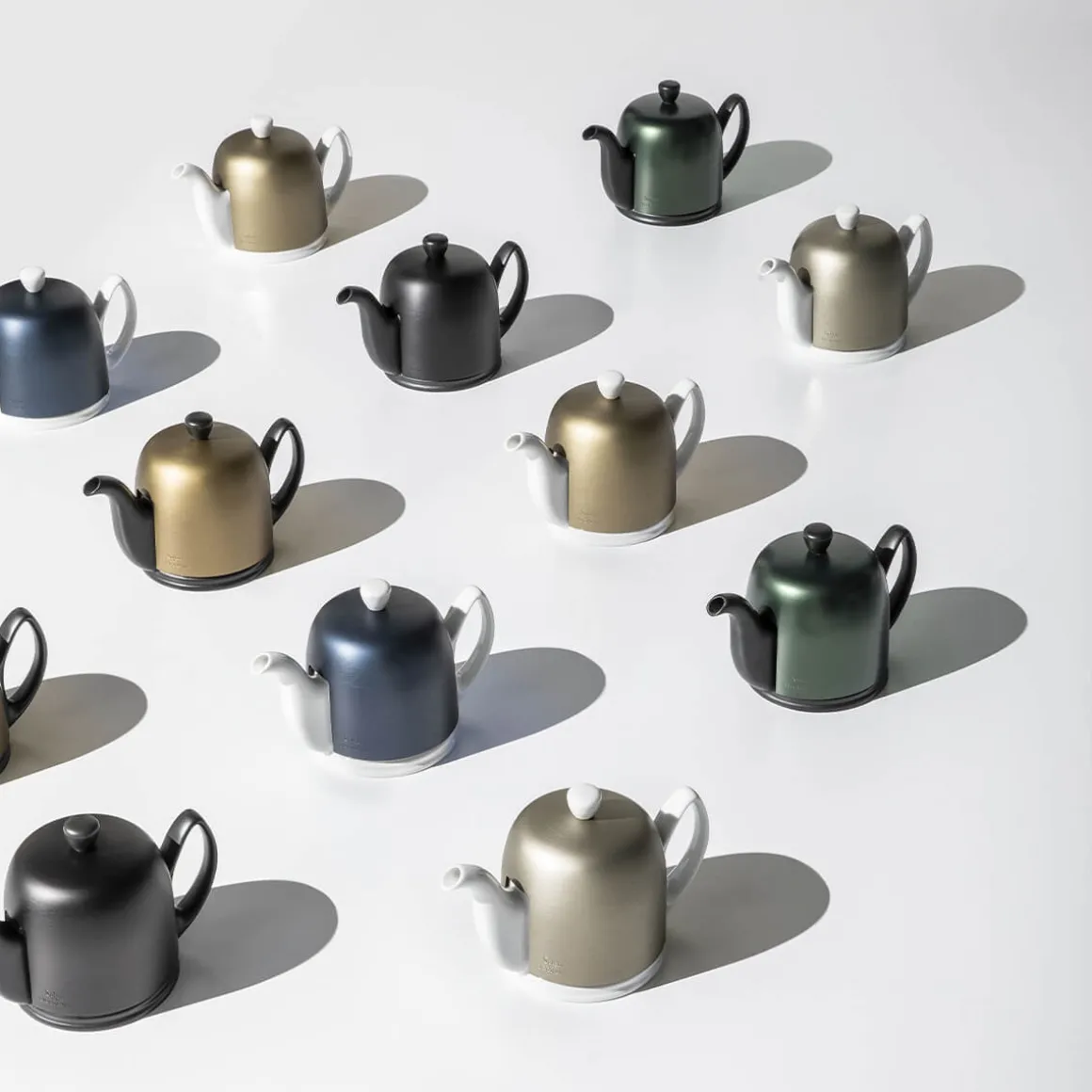 SALAM MINERALE Théière 6 tasses cloche noire