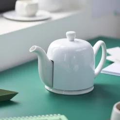SALAM MONOCHROME Théière 4 tasses et 2 mugs 25 cl