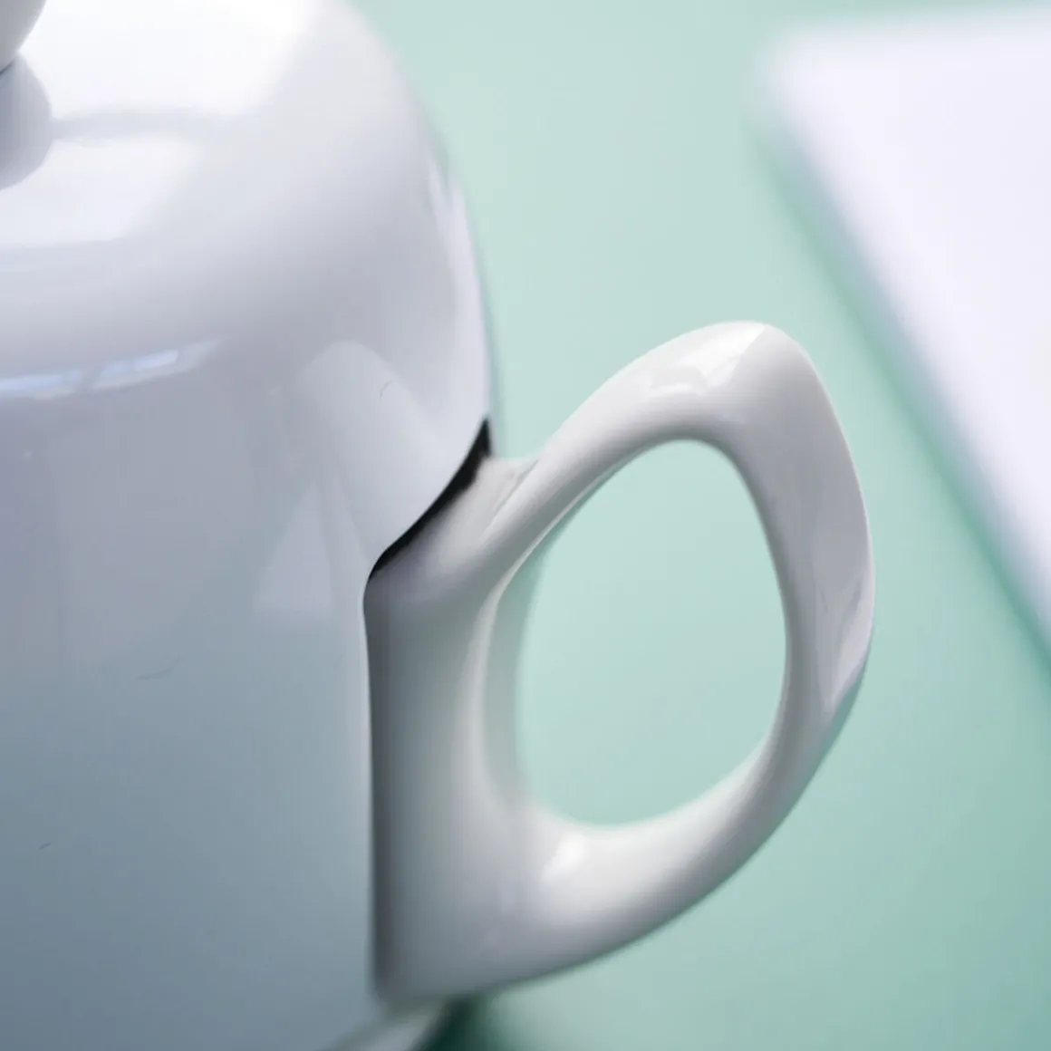 SALAM MONOCHROME Théière 4 tasses et 2 mugs 25 cl